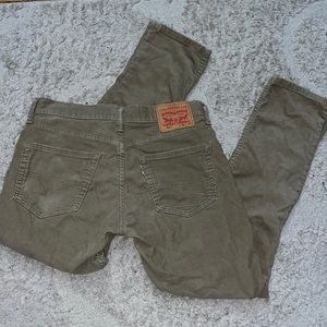 Levi’s straight leg corduroy jeans